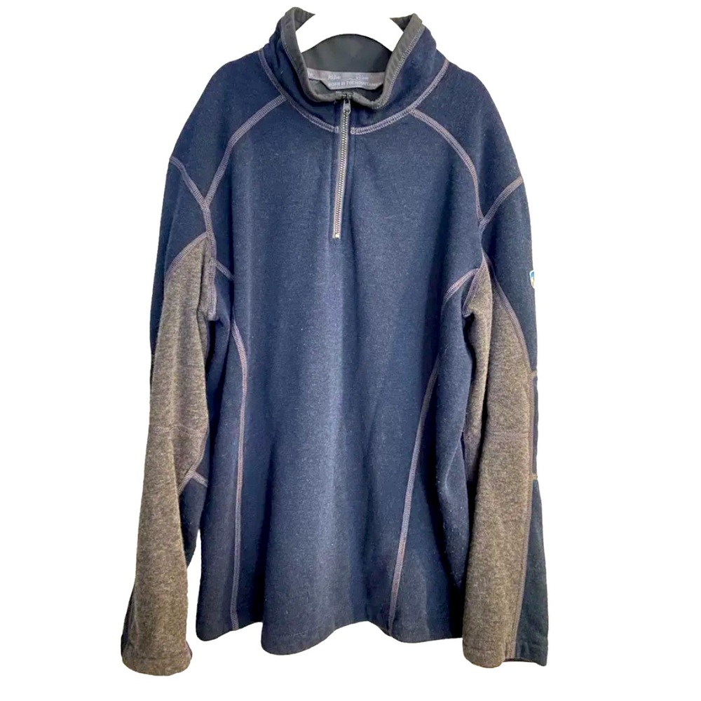 Kuhl Kashmira revel 1/4 zip pullover sweater size large 14/16